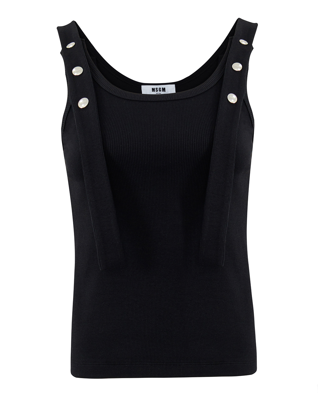 MSGM топ с клепками  артикул 4041MDT73N марки MSGM купить за 19800 руб.
