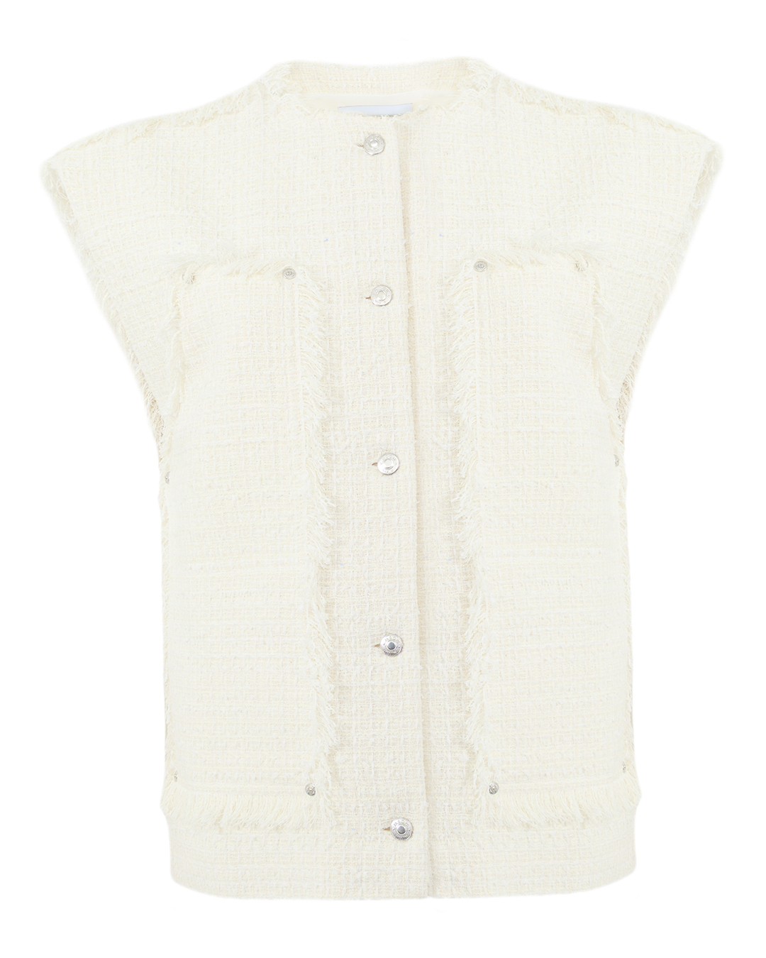 MSGM жилет твидовый артикул 4041MDW02 марки MSGM купить за 63700 руб.