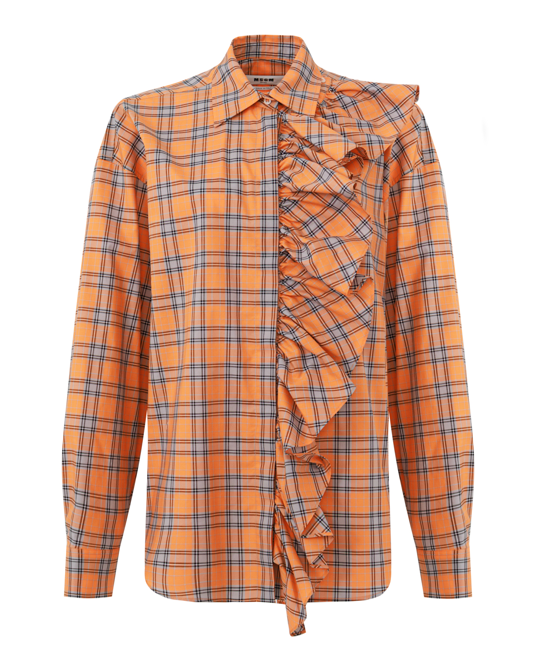 MSGM блуза с рюшами артикул 4042MDE08X марки MSGM купить за 43800 руб.