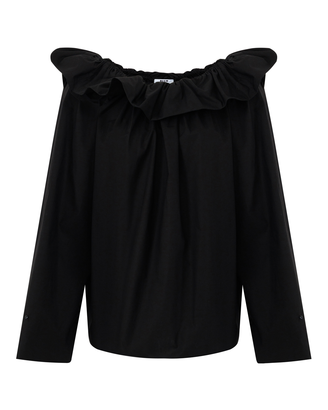 MSGM блуза с рюшами артикул 42MDM04 267112 марки MSGM купить за 36900 руб.