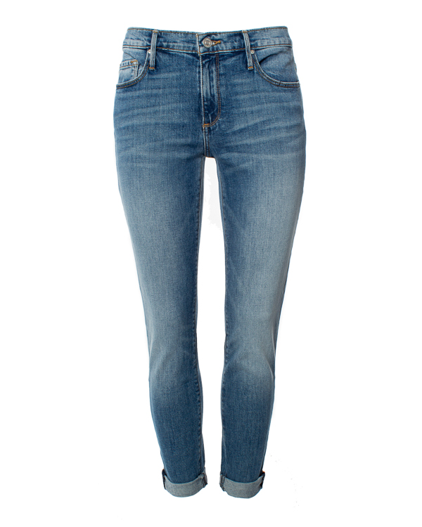 Black Orchid Джинсы прямого силуэта с потертостями артикул 455VDO HARPER SKINNY BF марки Black Orchid купить за 17900 руб.