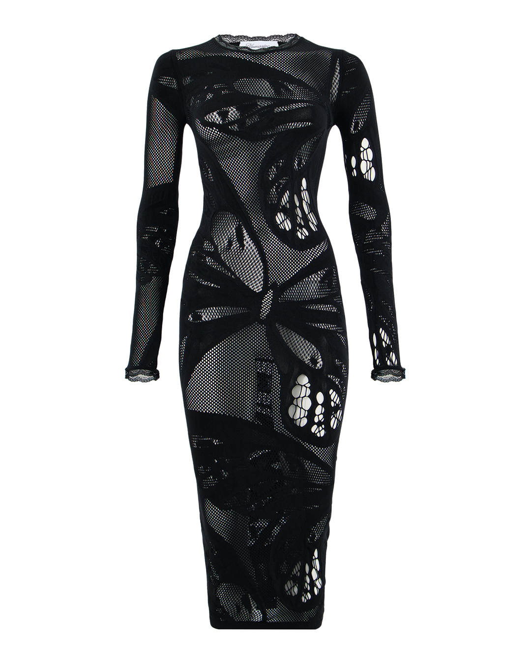 BLUMARINE платье полупрозрачное артикул 4A130A марки BLUMARINE купить за 112800 руб.
