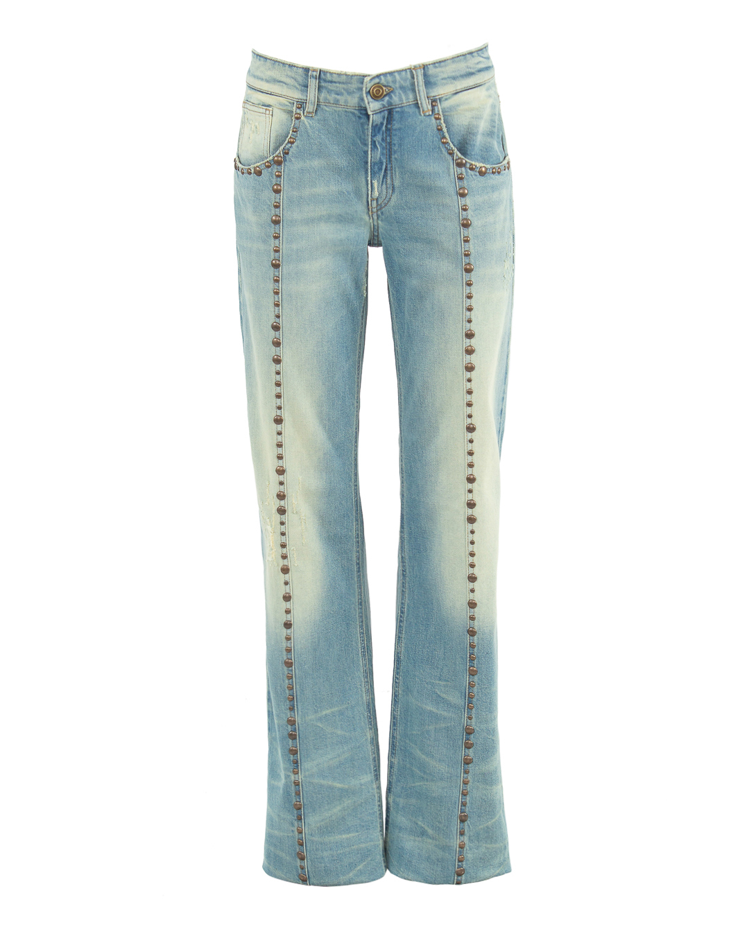 BLUMARINE джинсы прямого силуэта  артикул 4J027A марки BLUMARINE купить за 112600 руб.