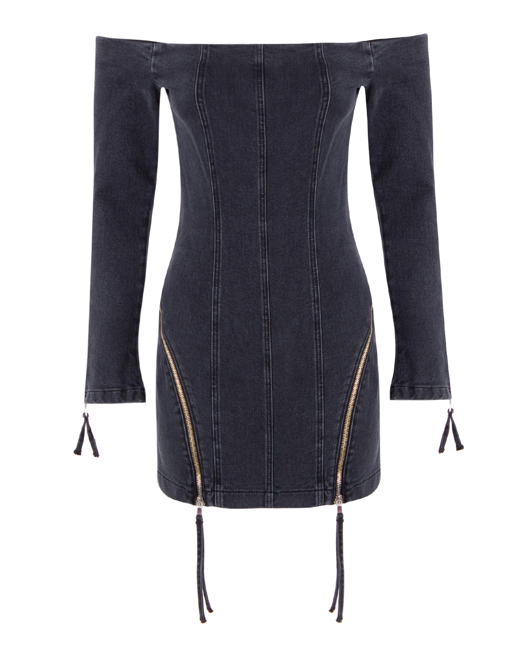 BLUMARINE платье с молниями  артикул 4J036A марки BLUMARINE купить за 34200 руб.