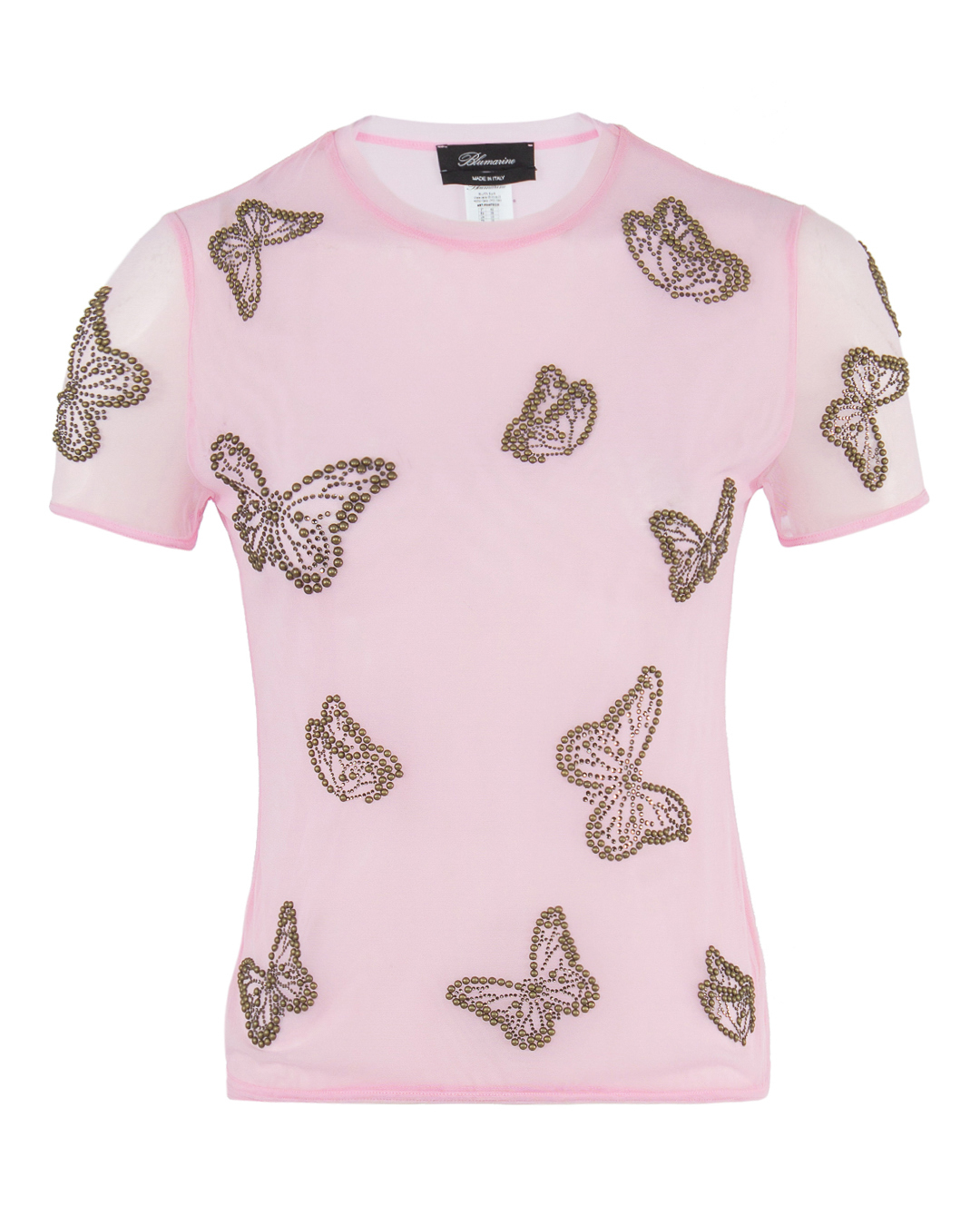 BLUMARINE блуза облегающего силуэта  артикул 4T011A марки BLUMARINE купить за 97500 руб.