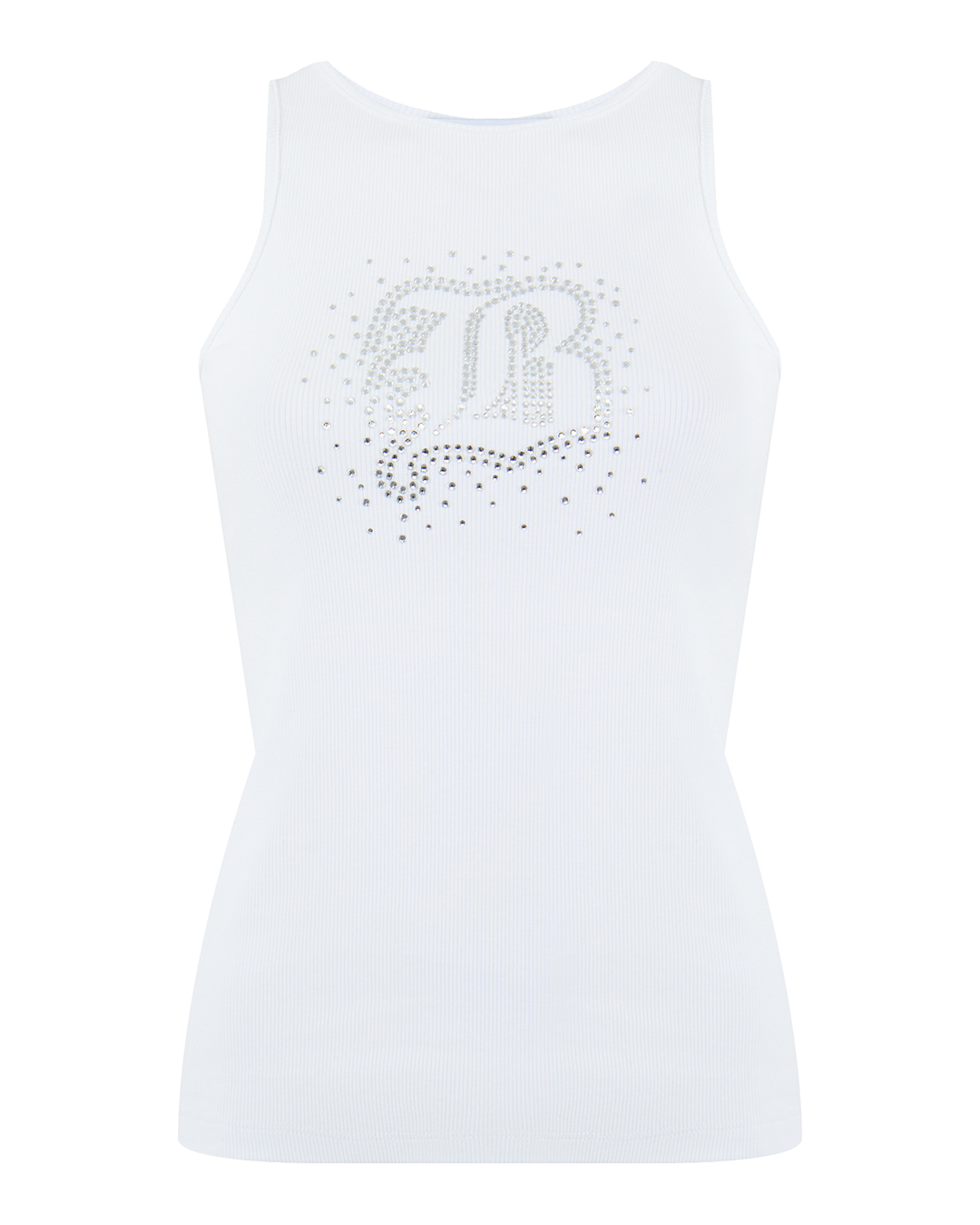 BLUMARINE топ с логотипом бренда артикул 4T027A марки BLUMARINE купить за 44000 руб.