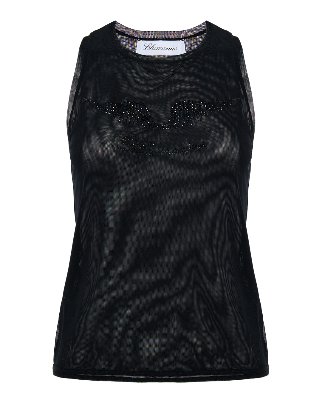 BLUMARINE топ из двухслойной сетки артикул 4T030A марки BLUMARINE купить за 54400 руб.