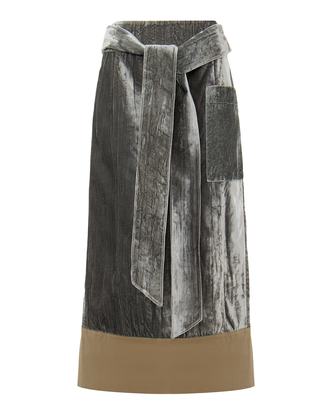 Mao by Mao юбка из бархата  артикул 5432SK088 марки Mao by Mao купить за 50800 руб.