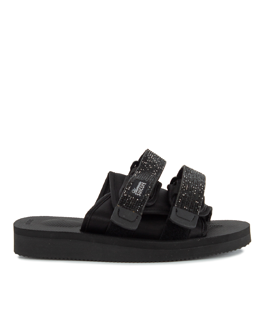 BLUMARINE шлепанцы с кристаллами  артикул 6R001A марки BLUMARINE купить за 64400 руб.