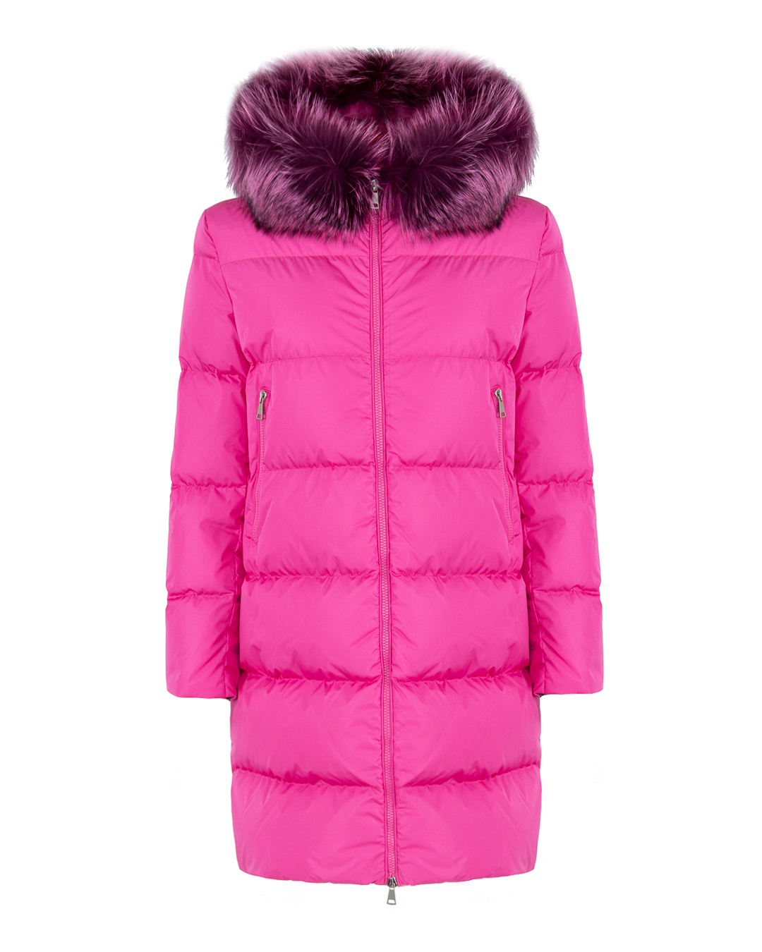 BLANCHETT GOOSE пуховик с отделкой мехом  артикул 738/300 марки BLANCHETT GOOSE купить за 41900 руб.