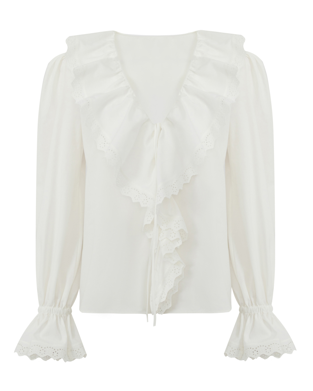 Alberta Ferretti блуза с рюшами артикул A0226 марки Alberta Ferretti купить за 69700 руб.