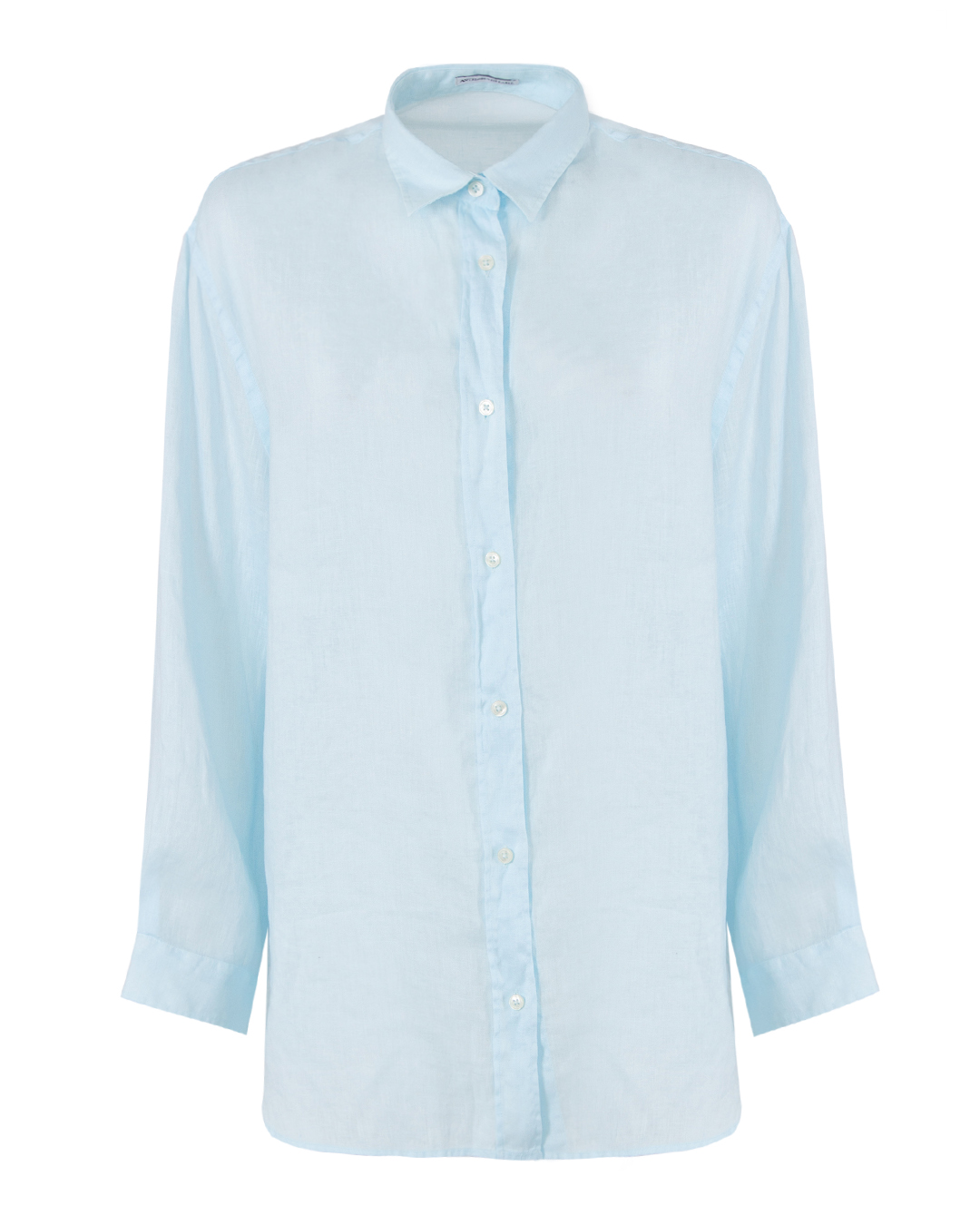 ANTELOPE THE LABEL рубашка свободного силуэта  изо льна  артикул A1.LIGHTBLUE.24 марки ANTELOPE THE LABEL купить за 15700 руб.