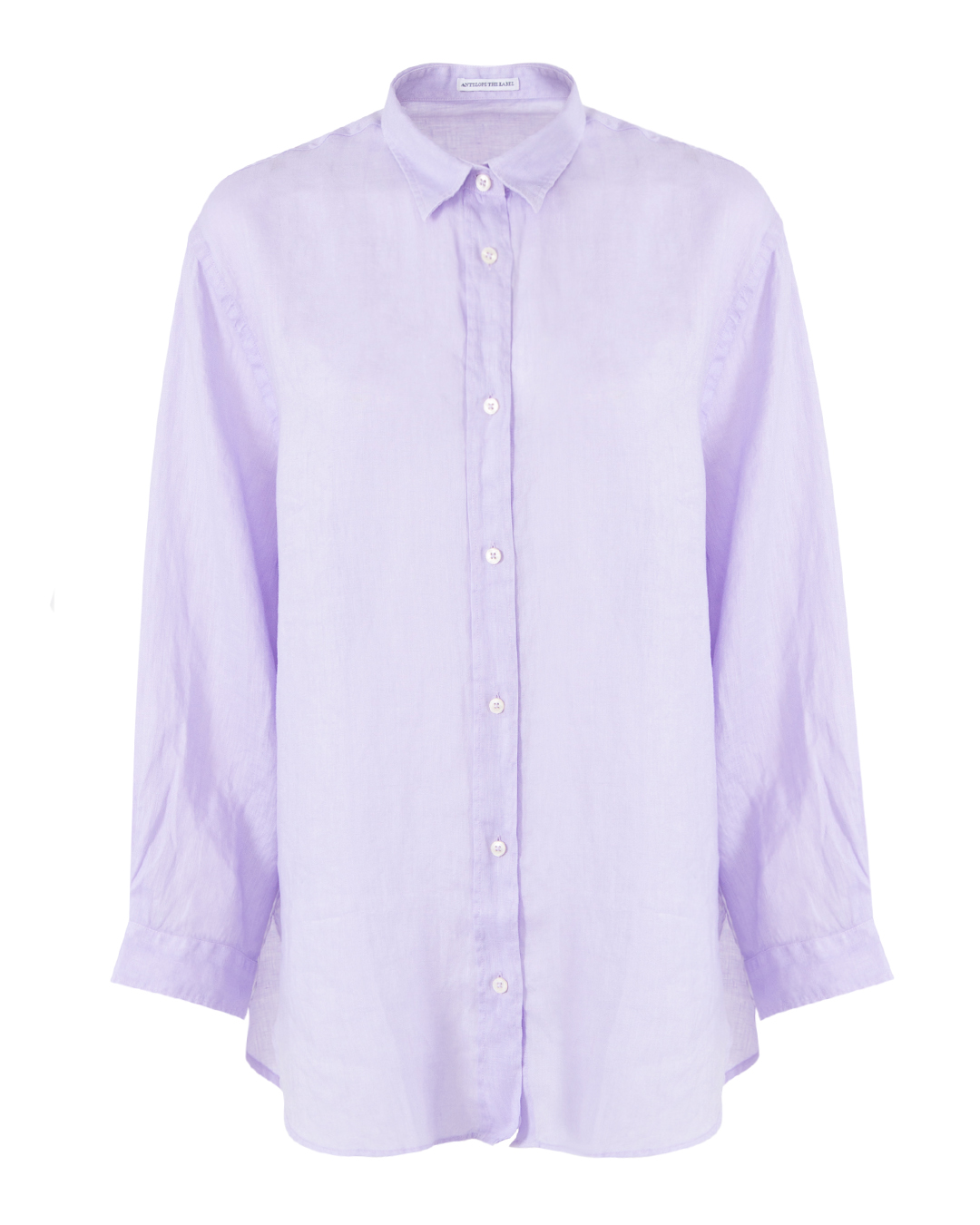 ANTELOPE THE LABEL рубашка изо льна  артикул A1.VIOLET.24 марки ANTELOPE THE LABEL купить за 15700 руб.