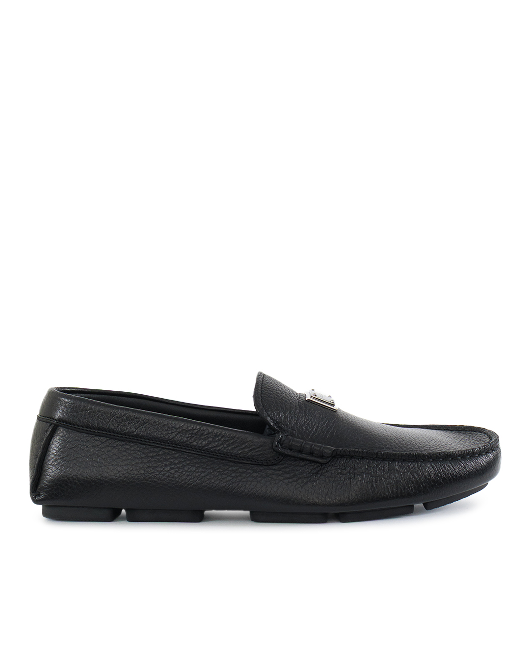 Dolce & Gabbana Мокасины из шагреневой кожи  артикул A50596 A8034 марки Dolce&Gabbana купить за 89900 руб.