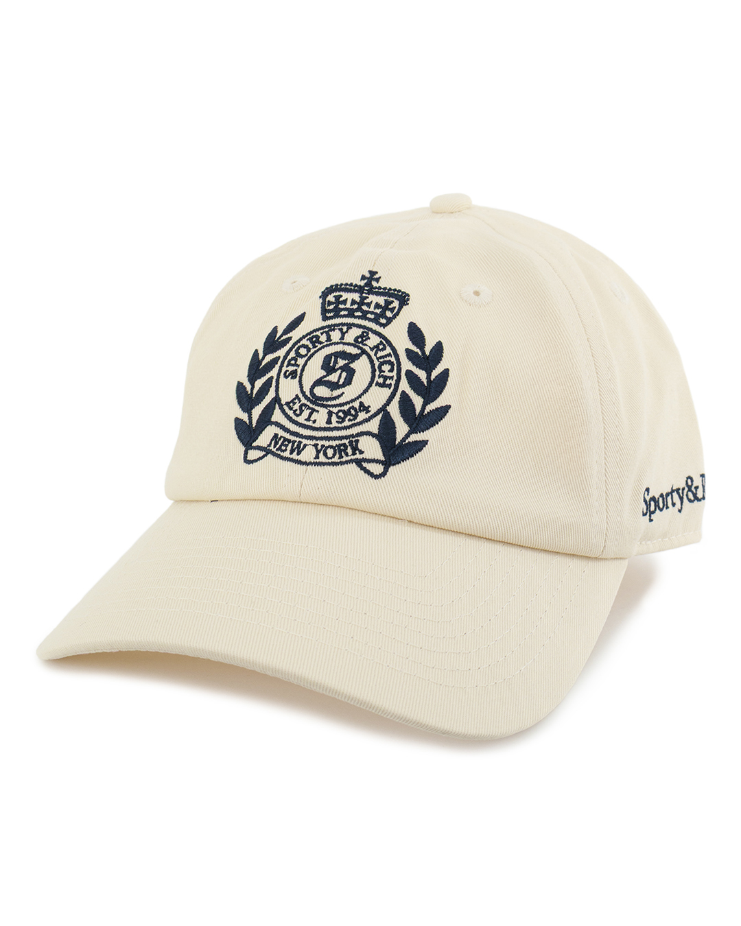 Sporty & Rich бейсболка из хлопка артикул AC040606241CR марки Sporty & Rich купить за 7300 руб.