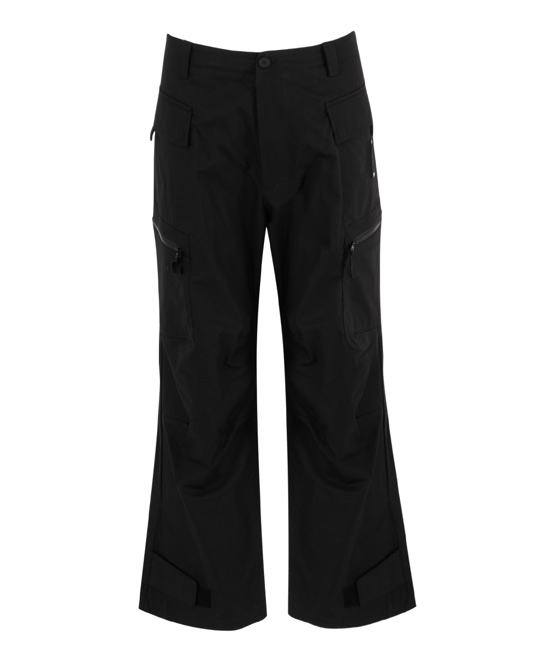 A COLD WALL брюки черные на молнии артикул ACWMB278C марки A COLD WALL купить за 81600 руб.