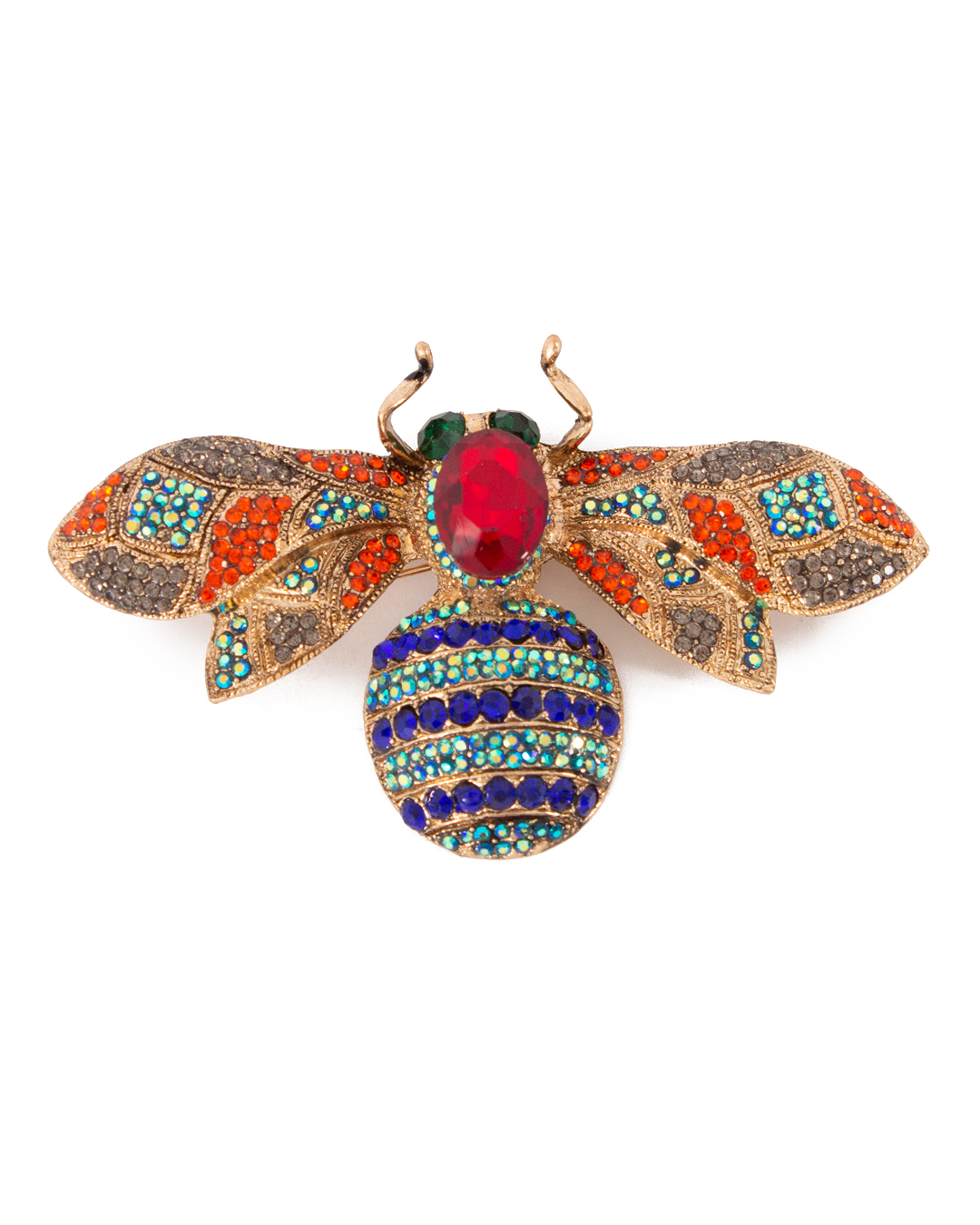 Marina Fossati брошь с отделкой кристаллами  артикул APE BROOCH марки Marina Fossati купить за 18000 руб.