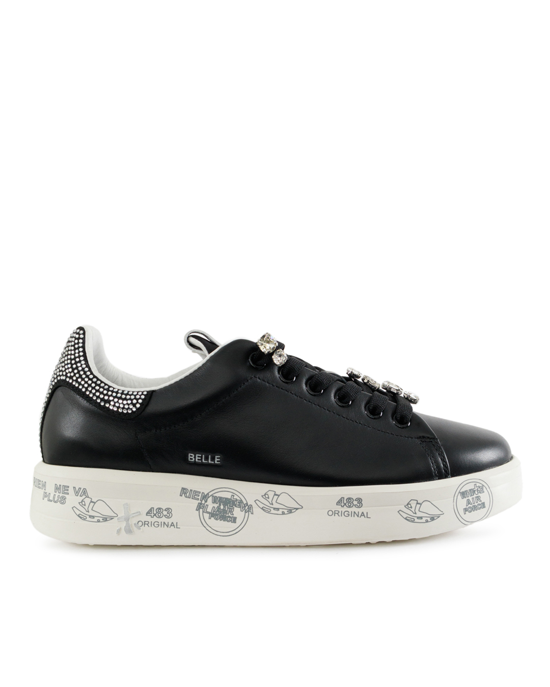Premiata sport кроссовки из натуральной кожи артикул BELLE VAR7810K марки Premiata sport купить за 34600 руб.