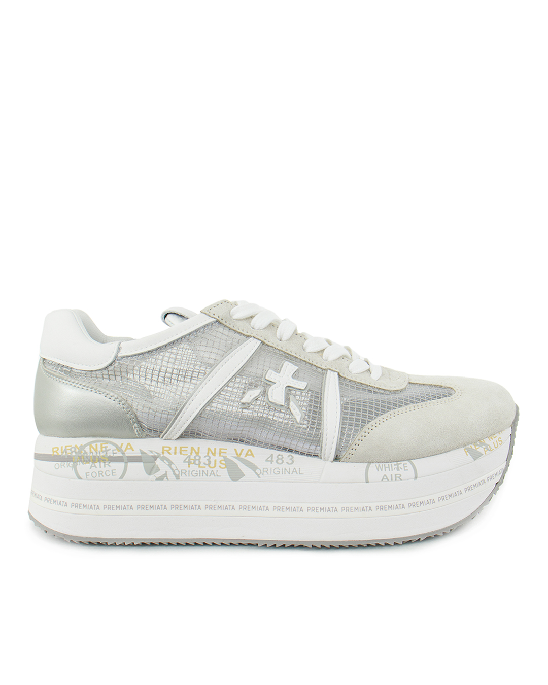 Premiata sport кроссовки комбинированные артикул BETH VAR6792 марки Premiata sport купить за 36200 руб.