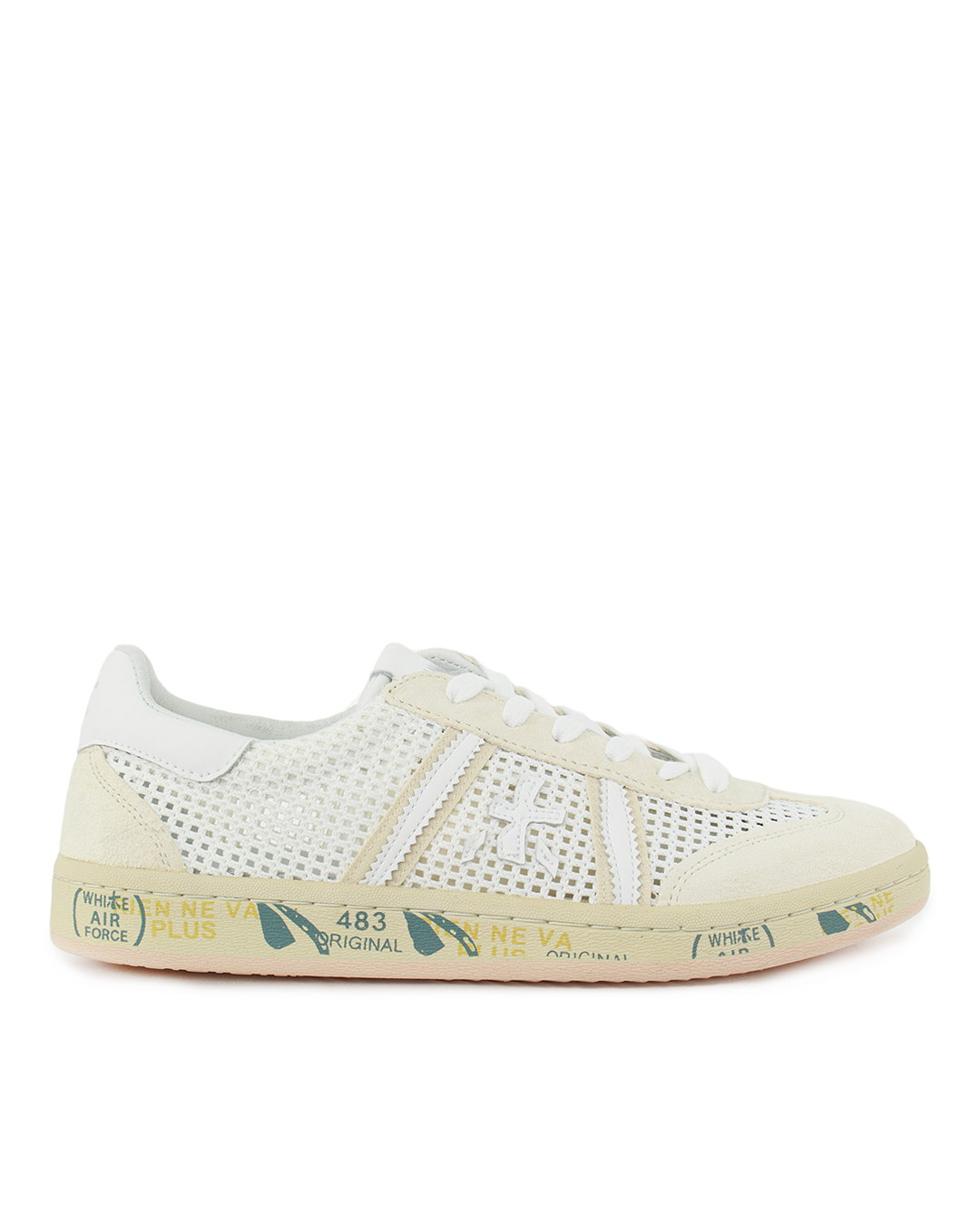 Premiata sport кроссовки комбинированные артикул BONNIED VAR6772 марки Premiata sport купить за 28200 руб.