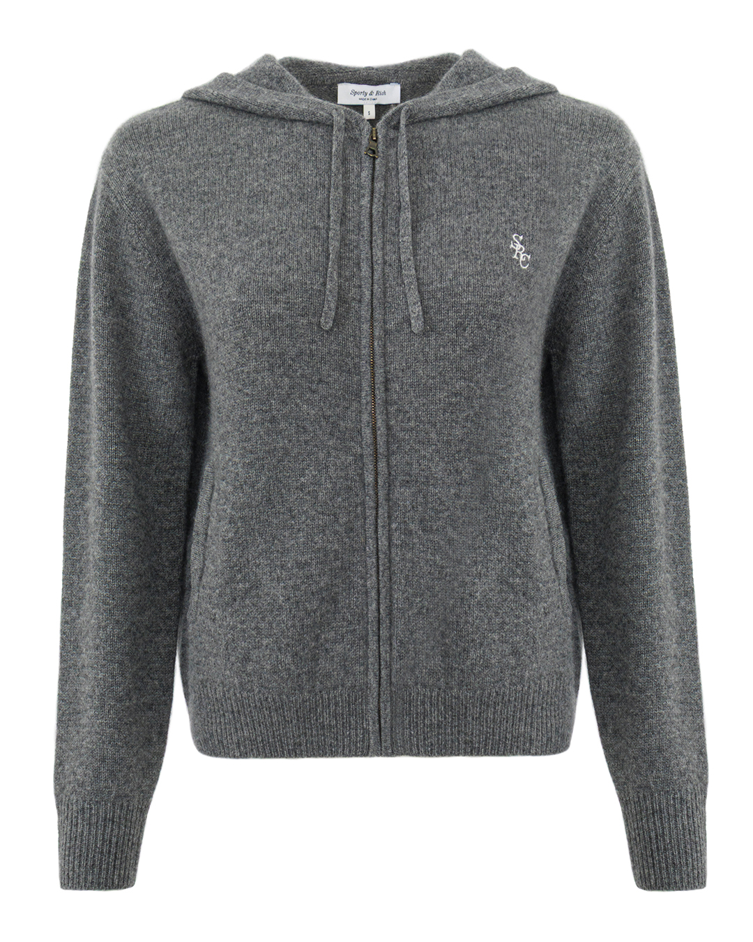 Sporty & Rich олимпийка из кашемира  артикул CA002506302GY марки Sporty & Rich купить за 57600 руб.