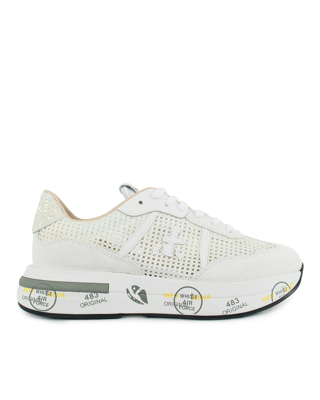Premiata sport кроссовки комбинированные  артикул CASSIE VAR6341 марки Premiata sport купить за 32700 руб.