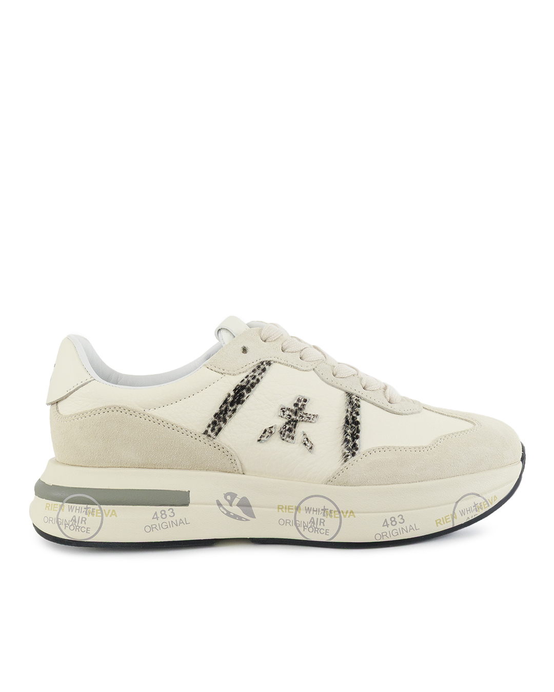 Premiata sport кроссовки комбинированные  артикул CASSIE VAR7682 марки Premiata sport купить за 30600 руб.