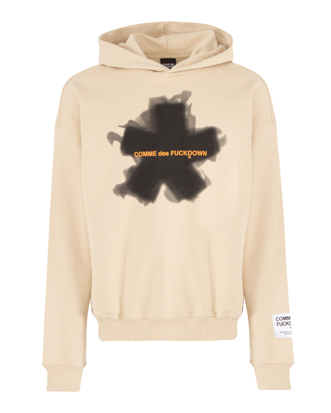 COMME des FUCKDOWN худи с капюшоном  артикул CFABM00078 марки COMME des FUCKDOWN купить за 23600 руб.
