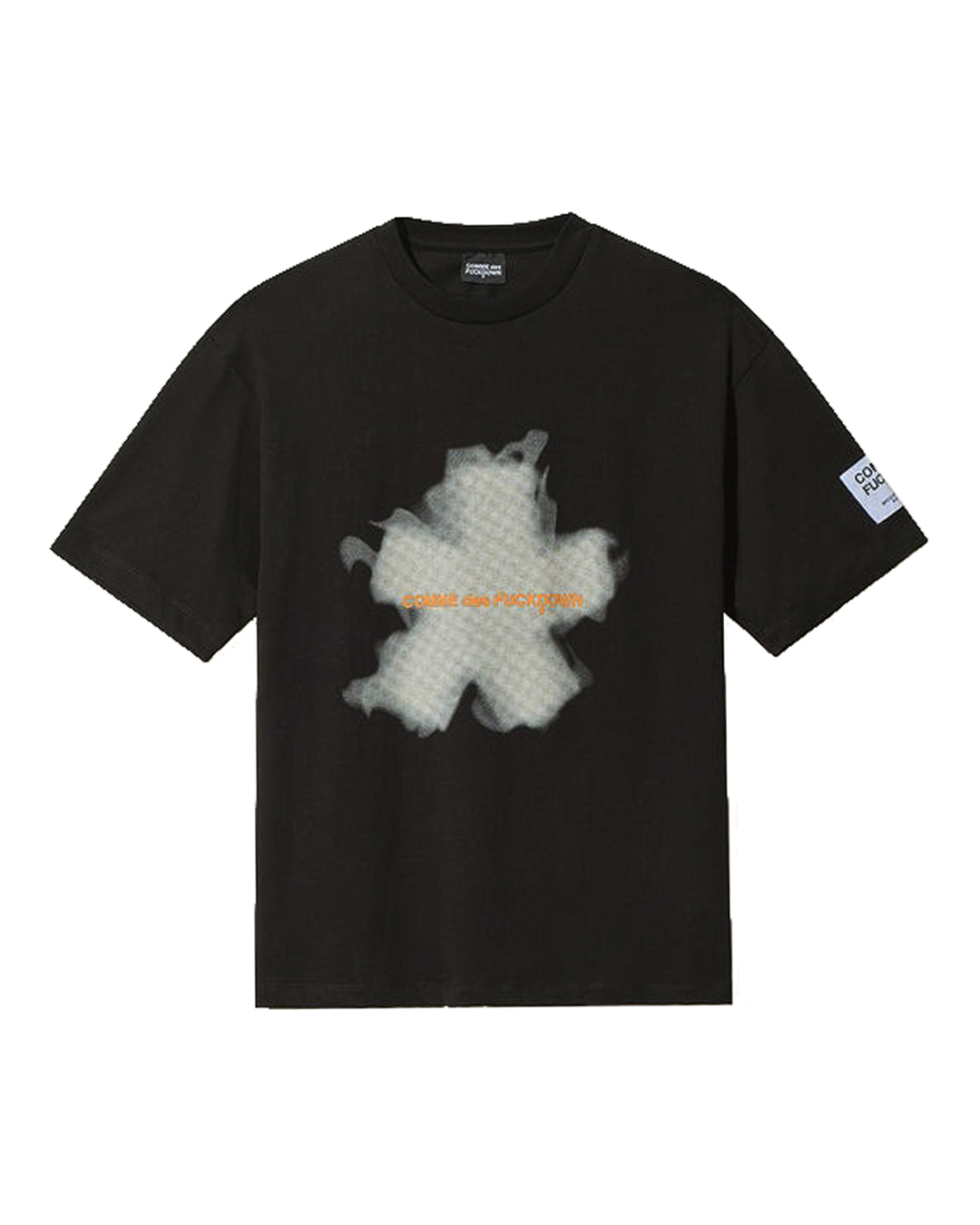 COMME des FUCKDOWN хлопковая футболка с принтом  артикул CFABM00079 марки COMME des FUCKDOWN купить за 12500 руб.