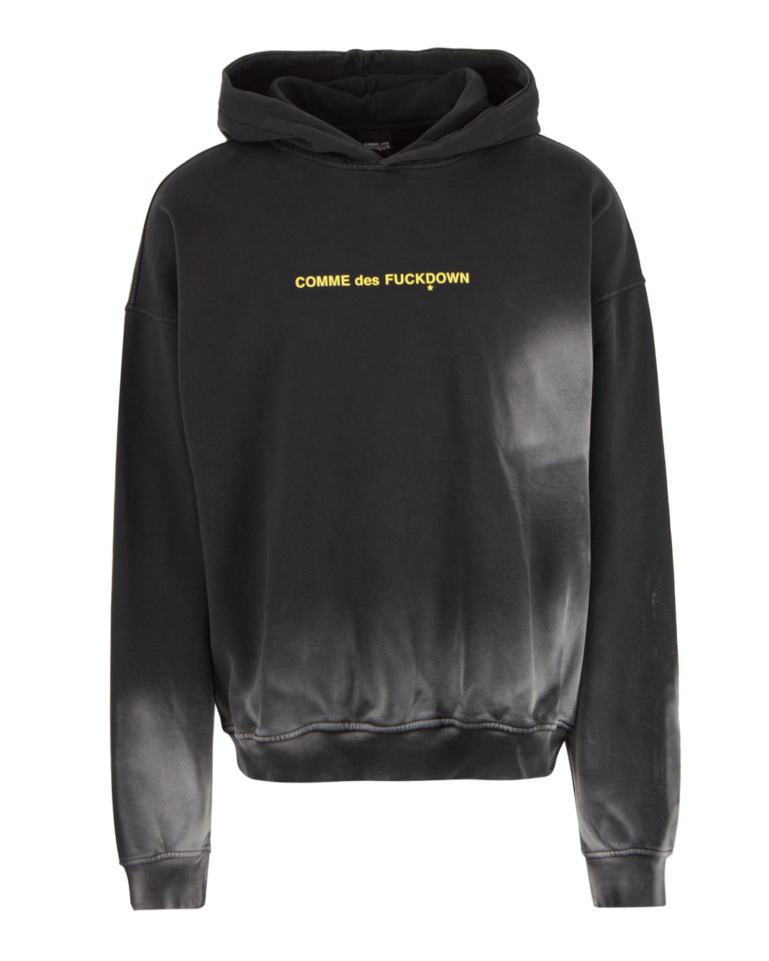 COMME des FUCKDOWN хлопковый худи с капюшоном  артикул CFABM00125 марки COMME des FUCKDOWN купить за 28000 руб.