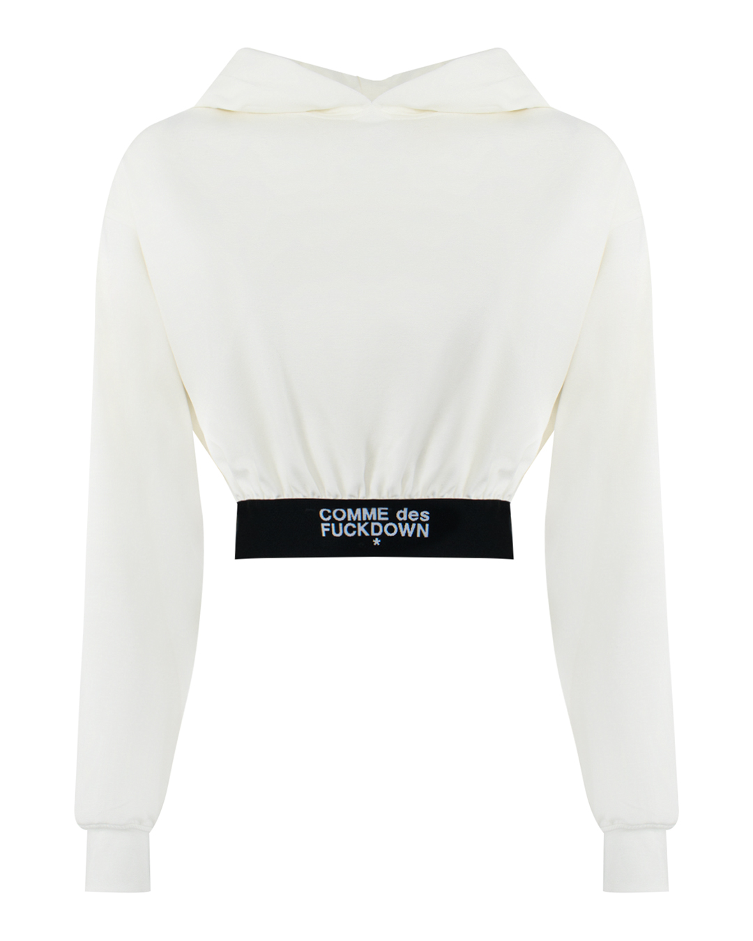 COMME des FUCKDOWN укороченное худи с капюшоном  артикул CFABW01254 марки COMME des FUCKDOWN купить за 28000 руб.