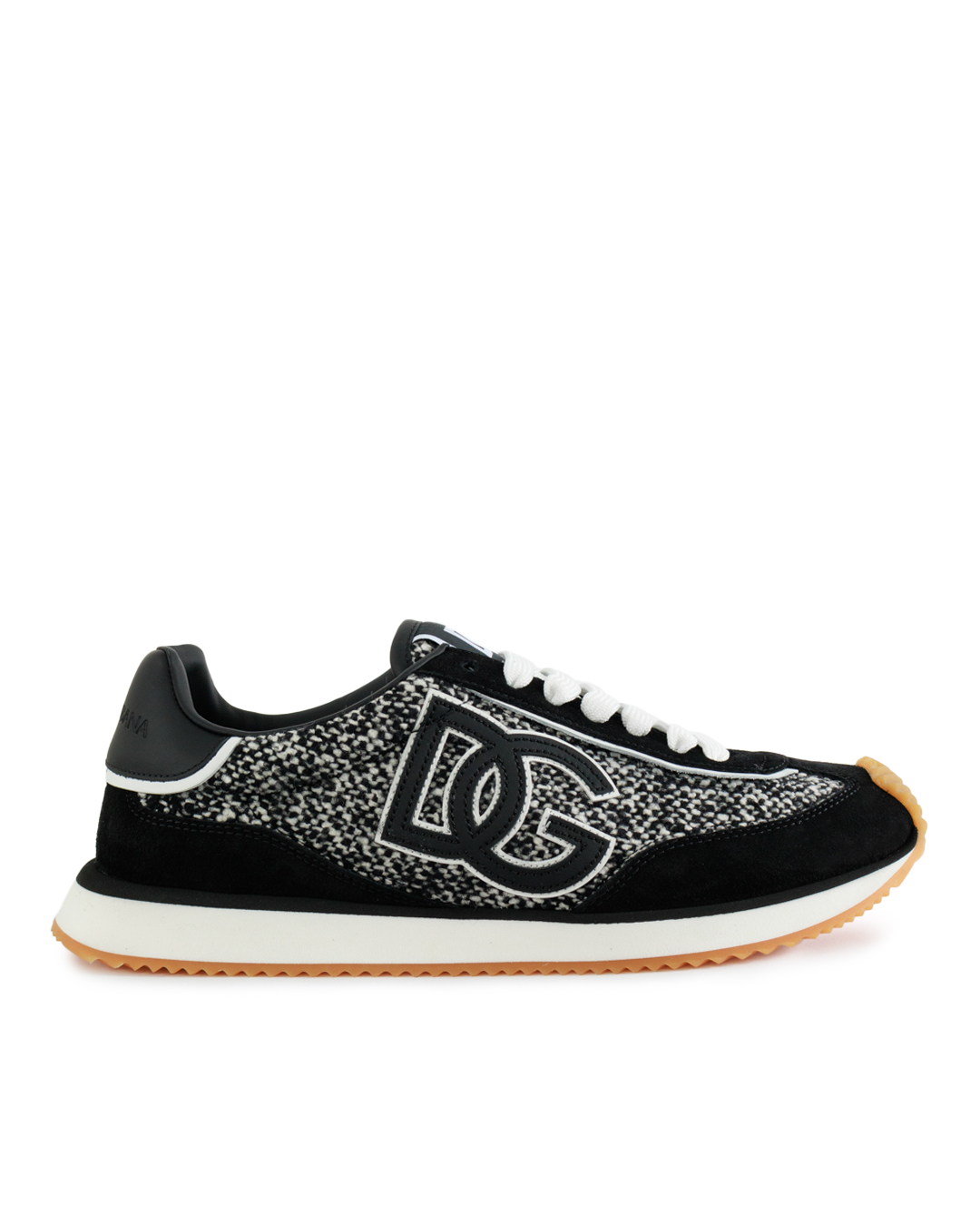 Dolce & Gabbana кроссовки  из твида артикул CK2288 AP452 марки Dolce&Gabbana купить за 60200 руб.