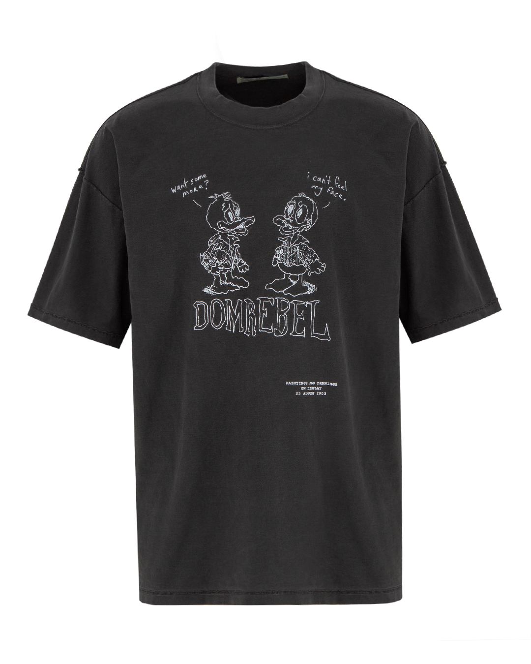 Dom Rebel хлопковая футболка oversize силуэта  артикул COMIC PALS.MAN марки Dom Rebel купить за 25000 руб.