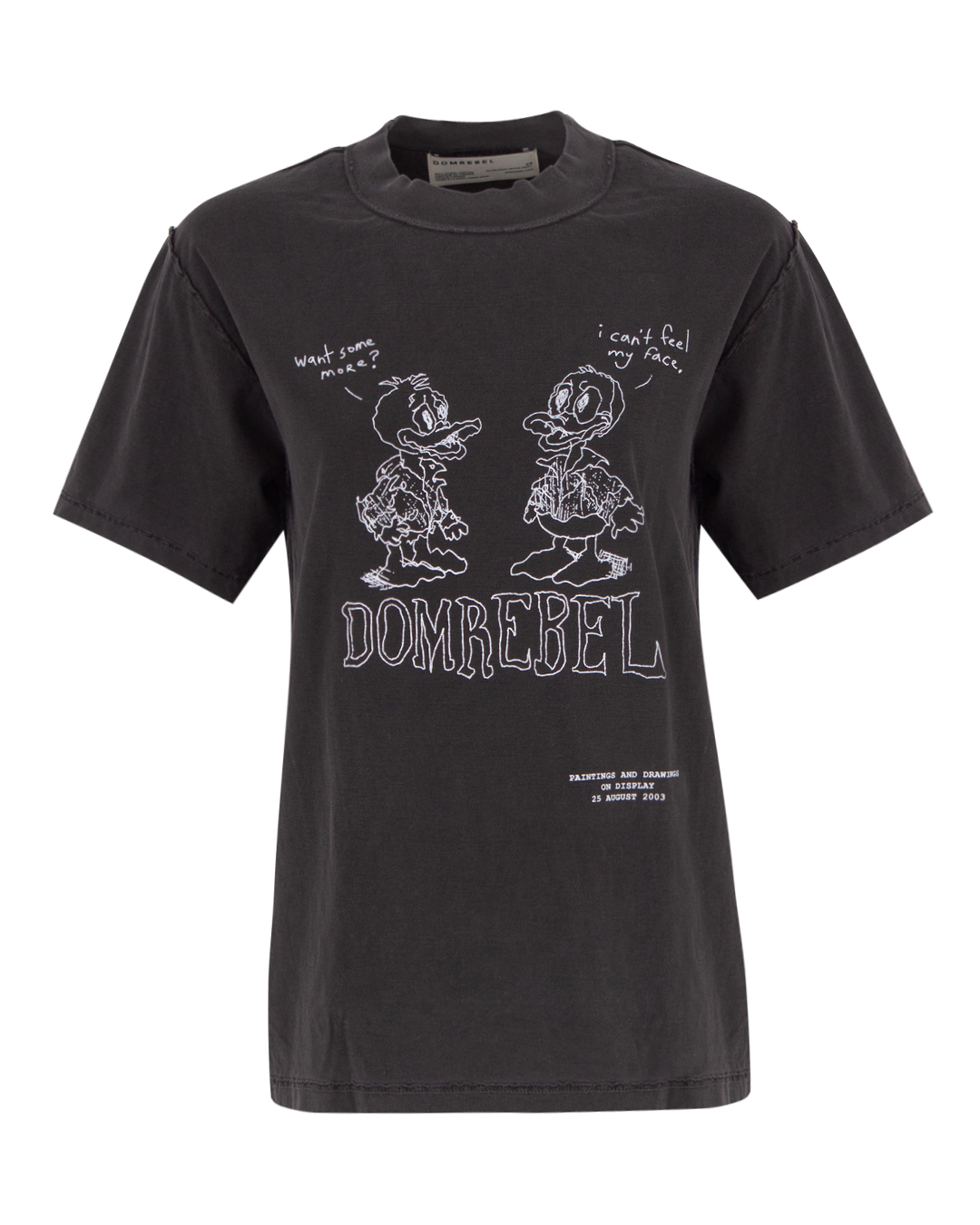 Dom Rebel хлопковая футболка прямого силуэта  артикул COMIC PALS.WOMAN марки Dom Rebel купить за 25000 руб.