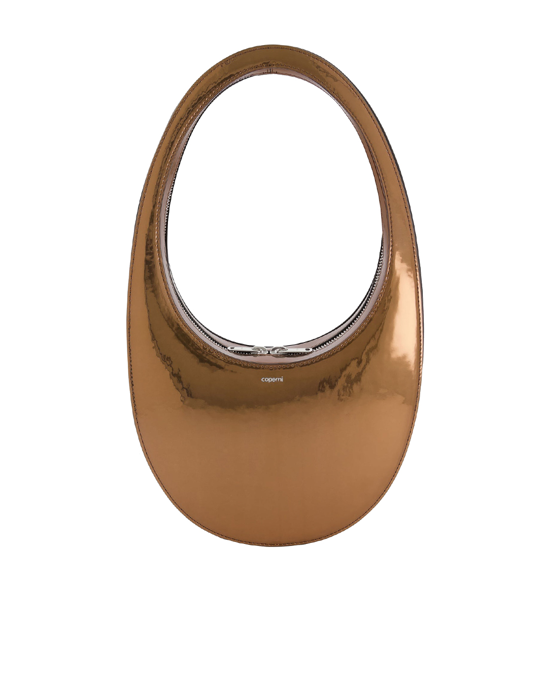 COPERNI сумка зеркальная в медном цвете артикул COPBA01F6006 марки COPERNI купить за 109200 руб.