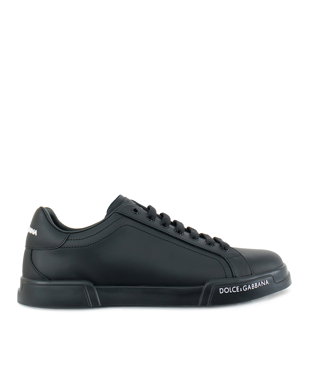 Dolce & Gabbana Кожаные кеды Portofino  артикул CS2332 AA335 марки Dolce&Gabbana купить за 71700 руб.