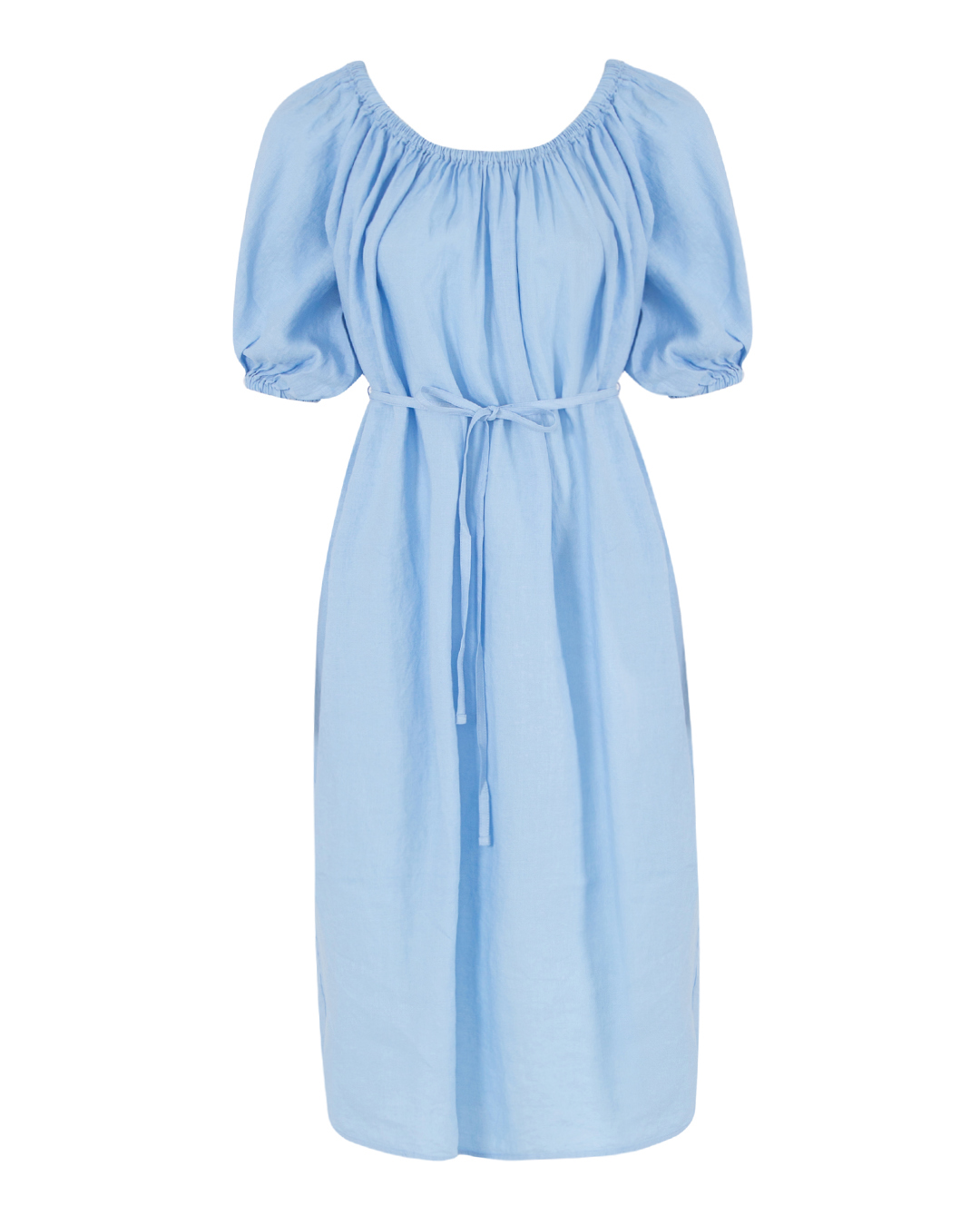 ANTELOPE THE LABEL платье с завязками  артикул D2.BABYBLUE марки ANTELOPE THE LABEL купить за 31600 руб.