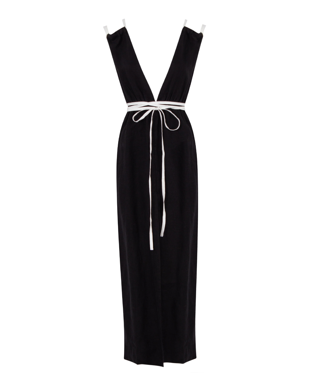 ANTELOPE THE LABEL платье с завязками  артикул D4.BLACK марки ANTELOPE THE LABEL купить за 34800 руб.