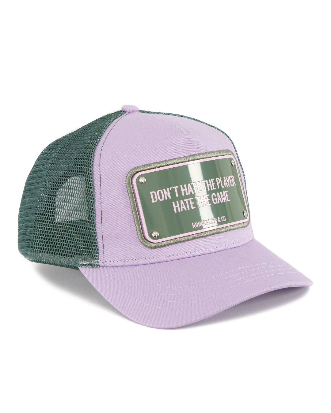 John Hatter & Co бейсболка с культовым слоганом артикул DON'T HATE THE PLAYER марки John Hatter & Co купить за 15200 руб.