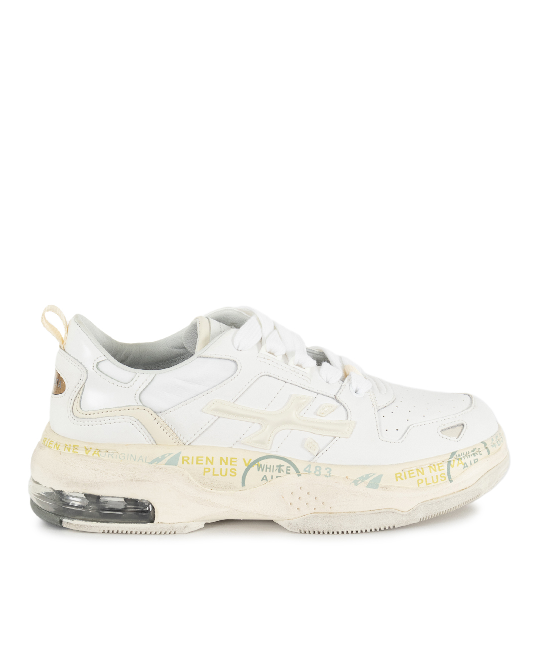 Premiata sport кожаные кроссовки на толстой подошве  артикул DRAKED VAR298 марки Premiata sport купить за 56700 руб.