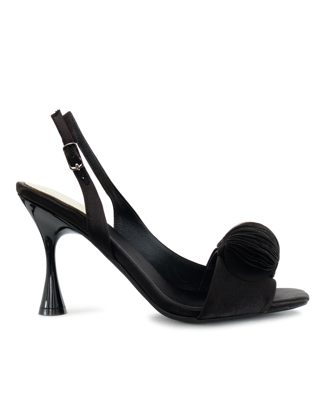 JEFFREY CAMPBELL босоножки из атласа   артикул DUFFY HI марки JEFFREY CAMPBELL купить за 17600 руб.