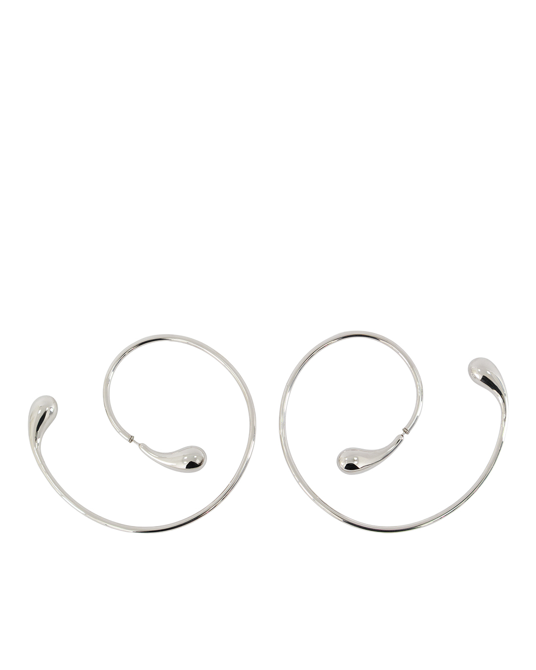 HUGO KREIT серьги из латуни артикул EAR-PIS-MEG-SIL марки HUGO KREIT купить за 67700 руб.