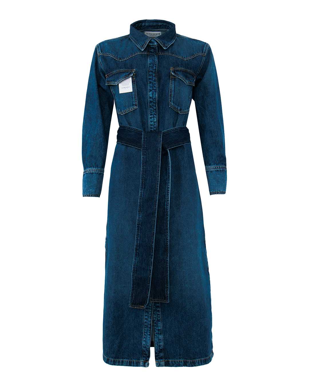 ICON DENIM платье из денима артикул ELLEN ID8674 марки ICON DENIM купить за 41800 руб.