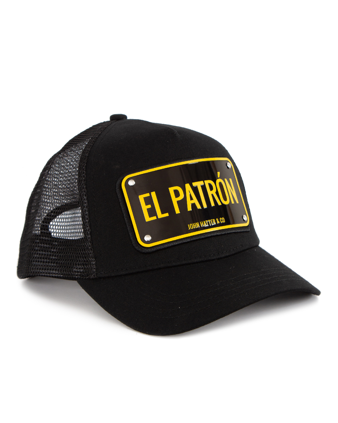 John Hatter & Co бейсболка с культовым слоганом артикул EL PATRON BLACK марки John Hatter & Co купить за 15200 руб.