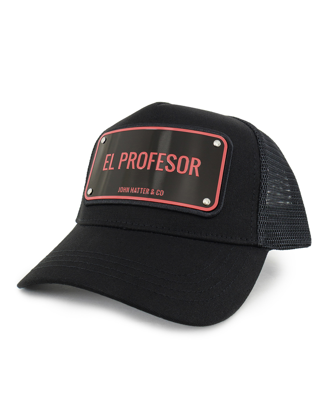 John Hatter & Co бейсболка с культовым алюминиевым знаком артикул EL PROFESOR марки John Hatter & Co купить за 15200 руб.