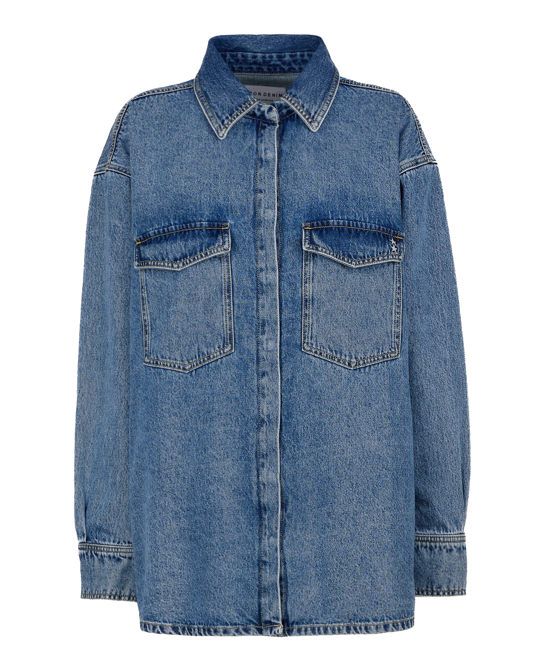 ICON DENIM джинсовая куртка рубашечного кроя  артикул EVA X ID8260 марки ICON DENIM купить за 25200 руб.