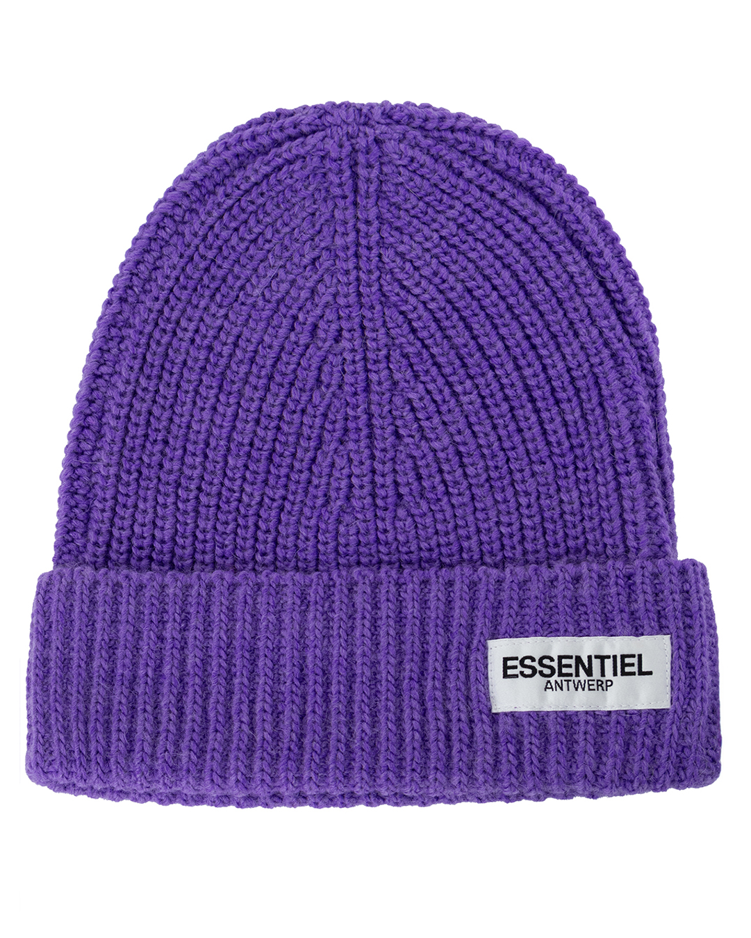 Essentiel шапка вязаная с отворотом артикул EZEKIEL марки Essentiel купить за 10700 руб.