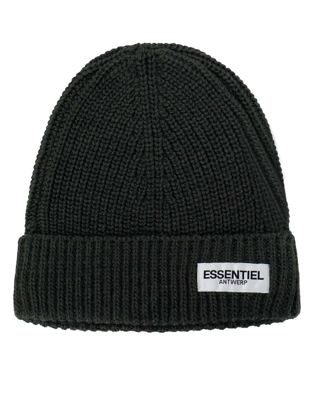 Essentiel шапка вязаная с отворотом артикул EZEKIEL марки Essentiel купить за 10700 руб.