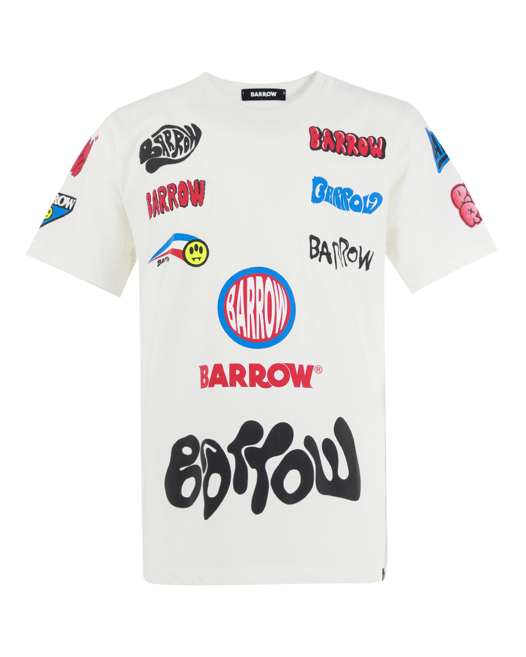 BARROW футболка из хлопка артикул F4BWMATH063 марки BARROW купить за 16000 руб.