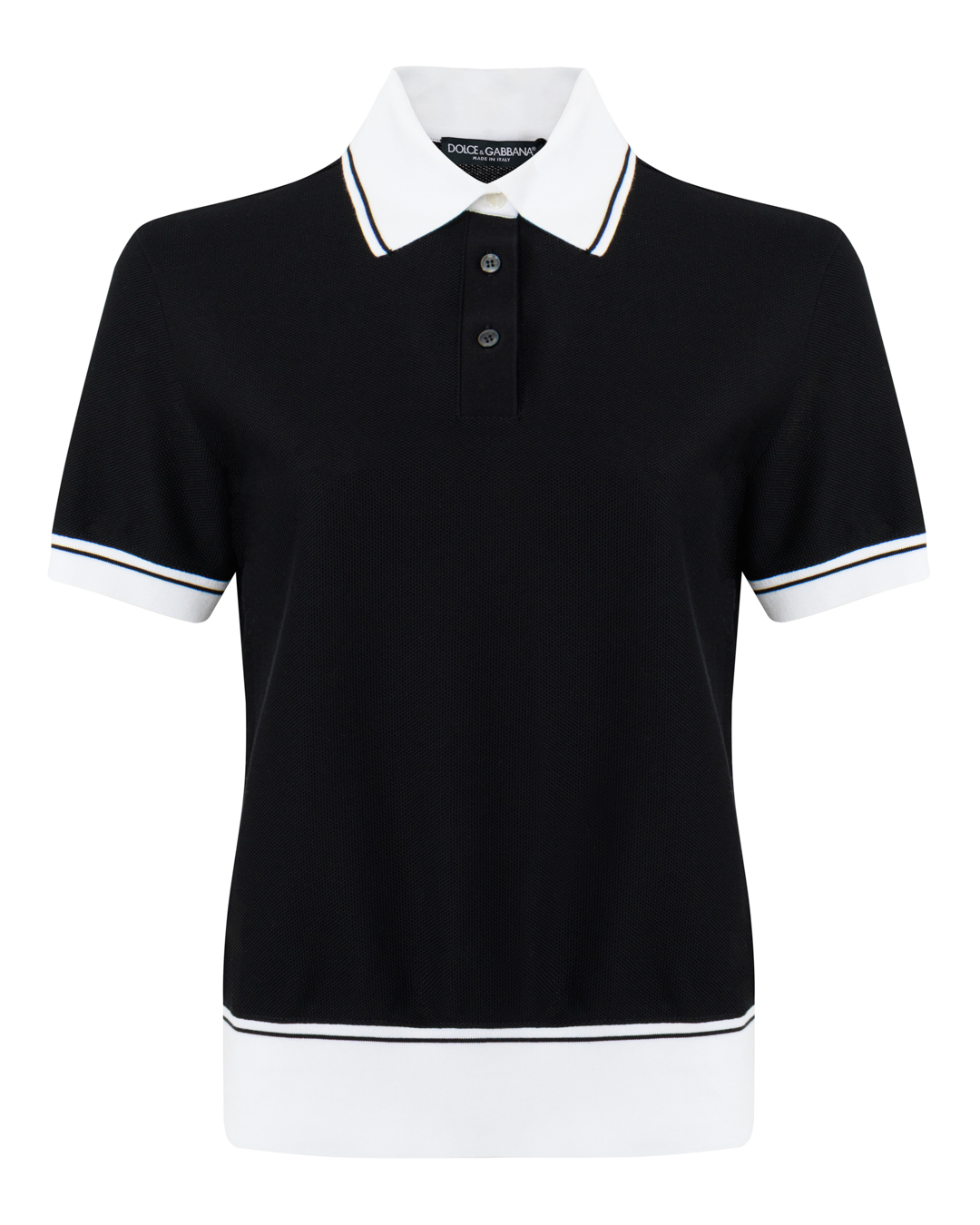 Dolce & Gabbana поло с отложным воротником артикул F8V33Z GDDMH марки Dolce&Gabbana купить за 80600 руб.
